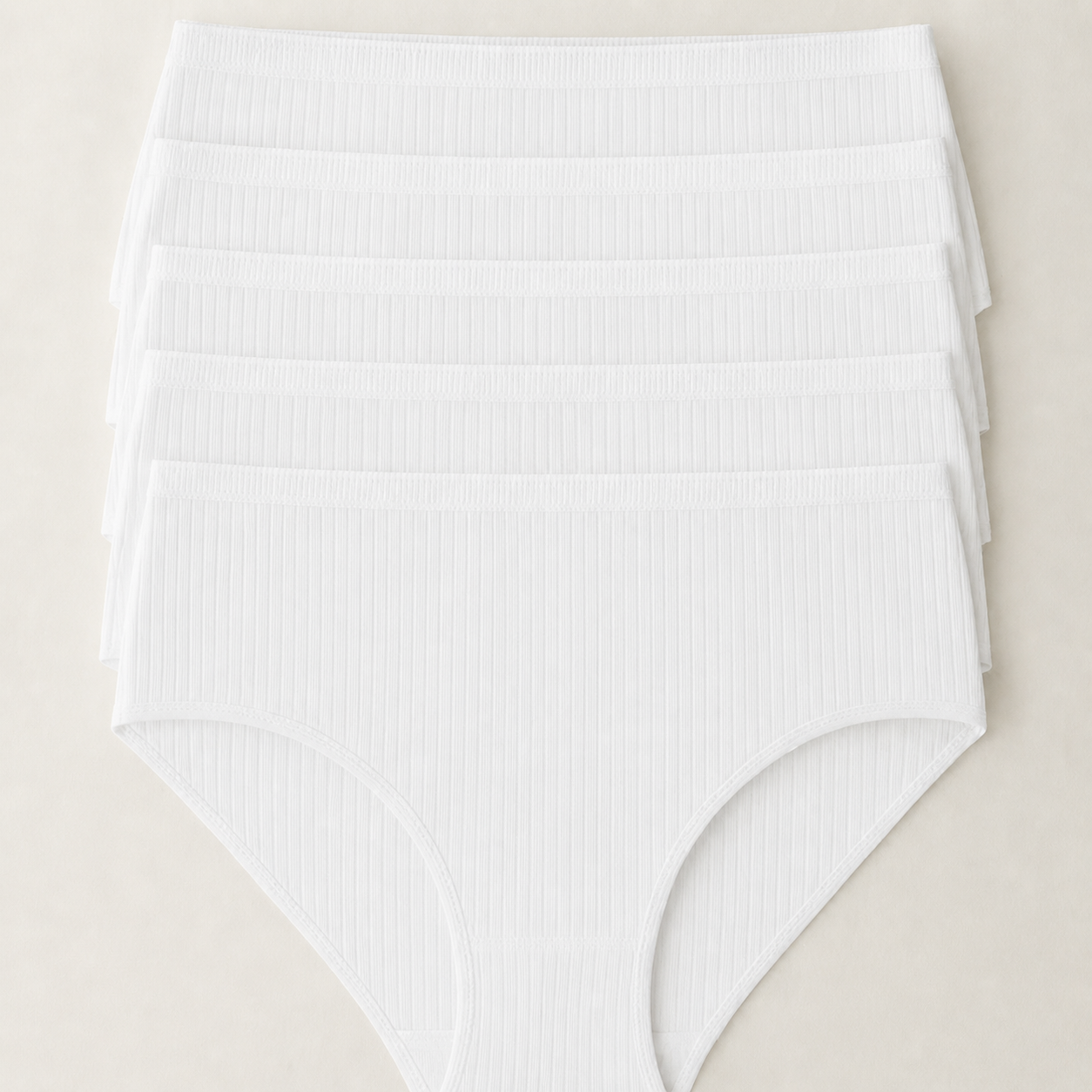 Culotte en bambou antibactérienne taille haute